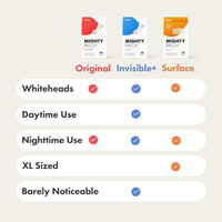 Mighty Patch Ultimate Acne Patch Bundle -Original 36 + Invisible+ 39 + Surface