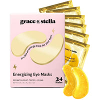 Grace & Stella Energising Gold Under Eye Masks — 24 Pairs