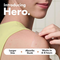 6 × Hero Mighty Patch Original –36 Hydrocolloid Pimple Acne Spot Blemish Patches